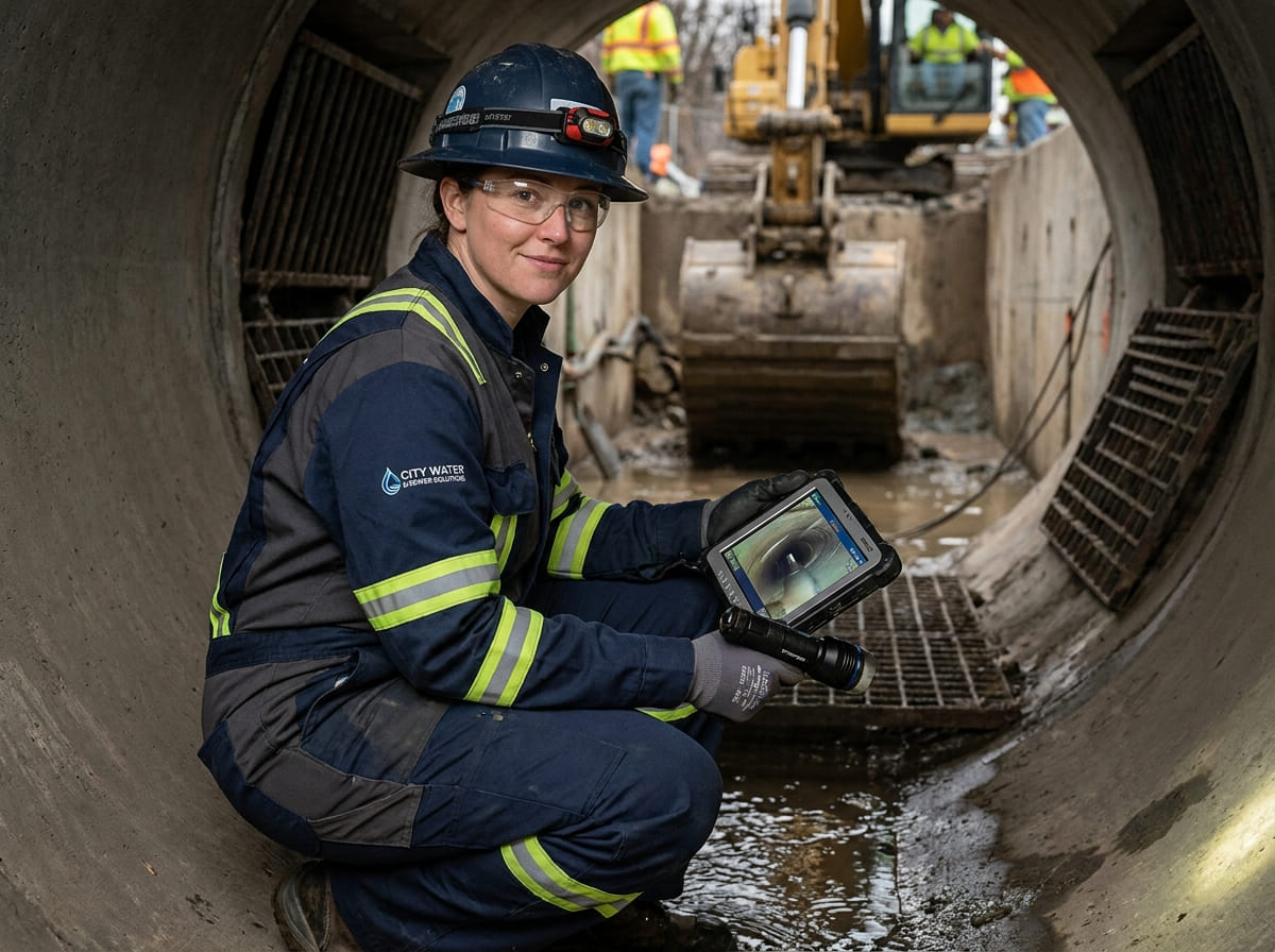Sewer Line Inspection & Replacement in Chriesman
